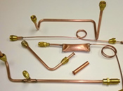 Custom Copper Runs for Freon Evacuation System